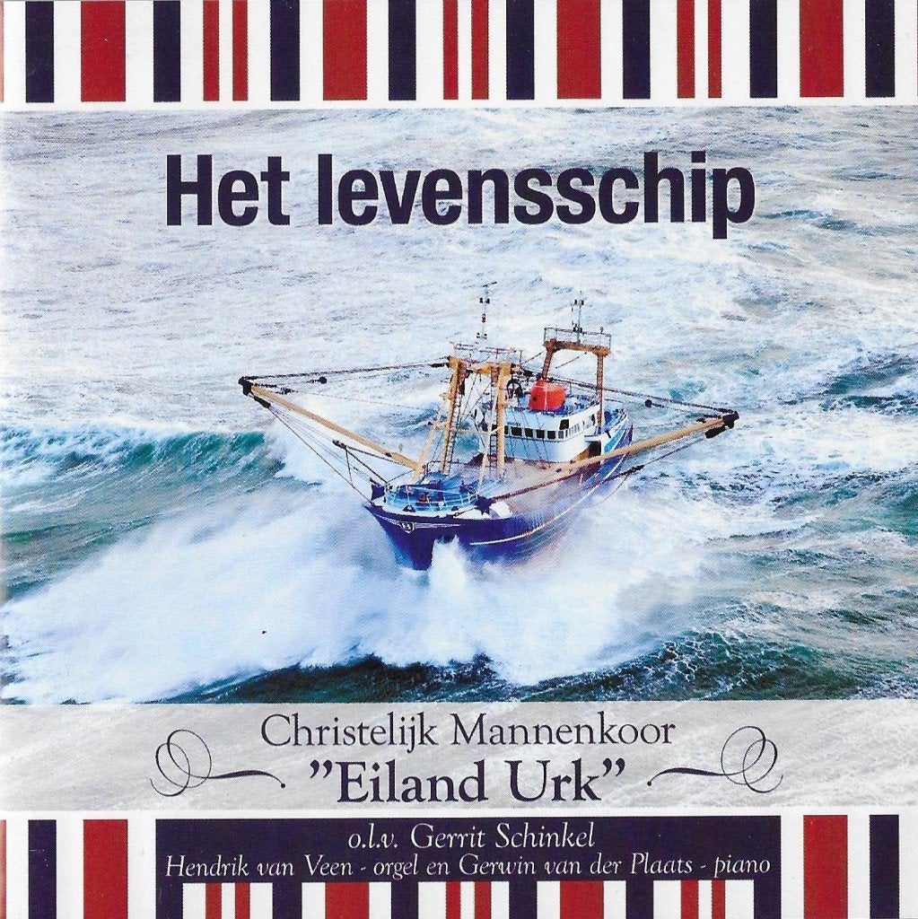 CHR.MANK. 'EILAND URK / GERRIT SCHINKEL - HET LEVENSSCHIP., Verzenden, Zo goed als nieuw, Geestelijke liederen, Orgel