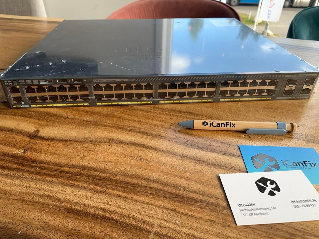 Cisco Catalyst 2960-X WS-C2960X-48LPS-L Switch, Cisco, ., Nieuw, Ophalen of Verzenden