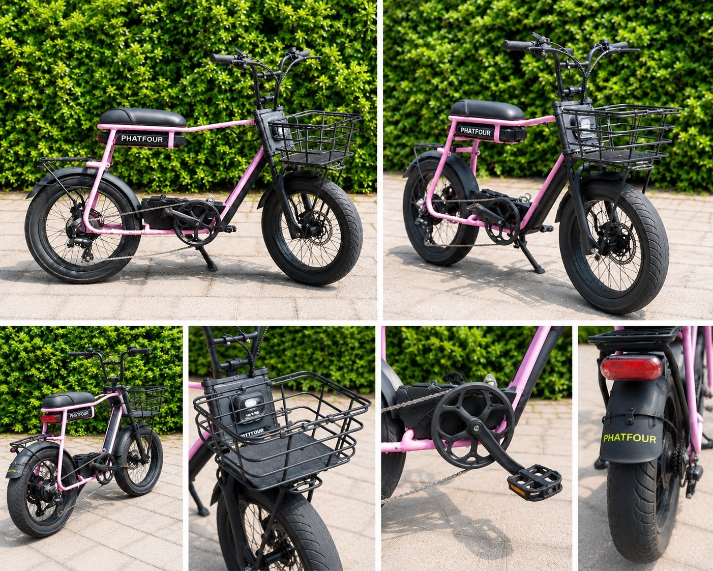 Phatfour Fatbike, Zo goed als nieuw, 51 tot 55 cm, 50 km per accu of meer, Ophalen