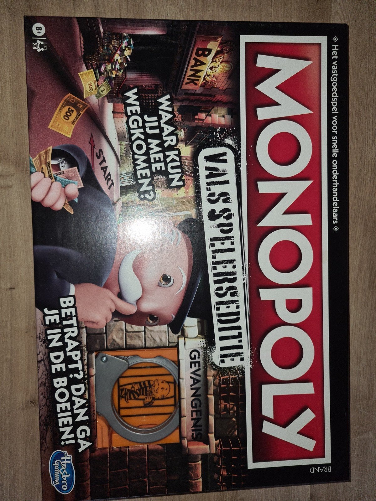 Monopoly Valsspelerseditie - Het Vastgoedspel, Vijf spelers of meer, Ophalen of Verzenden, Zo goed als nieuw, Hasbro Gaming