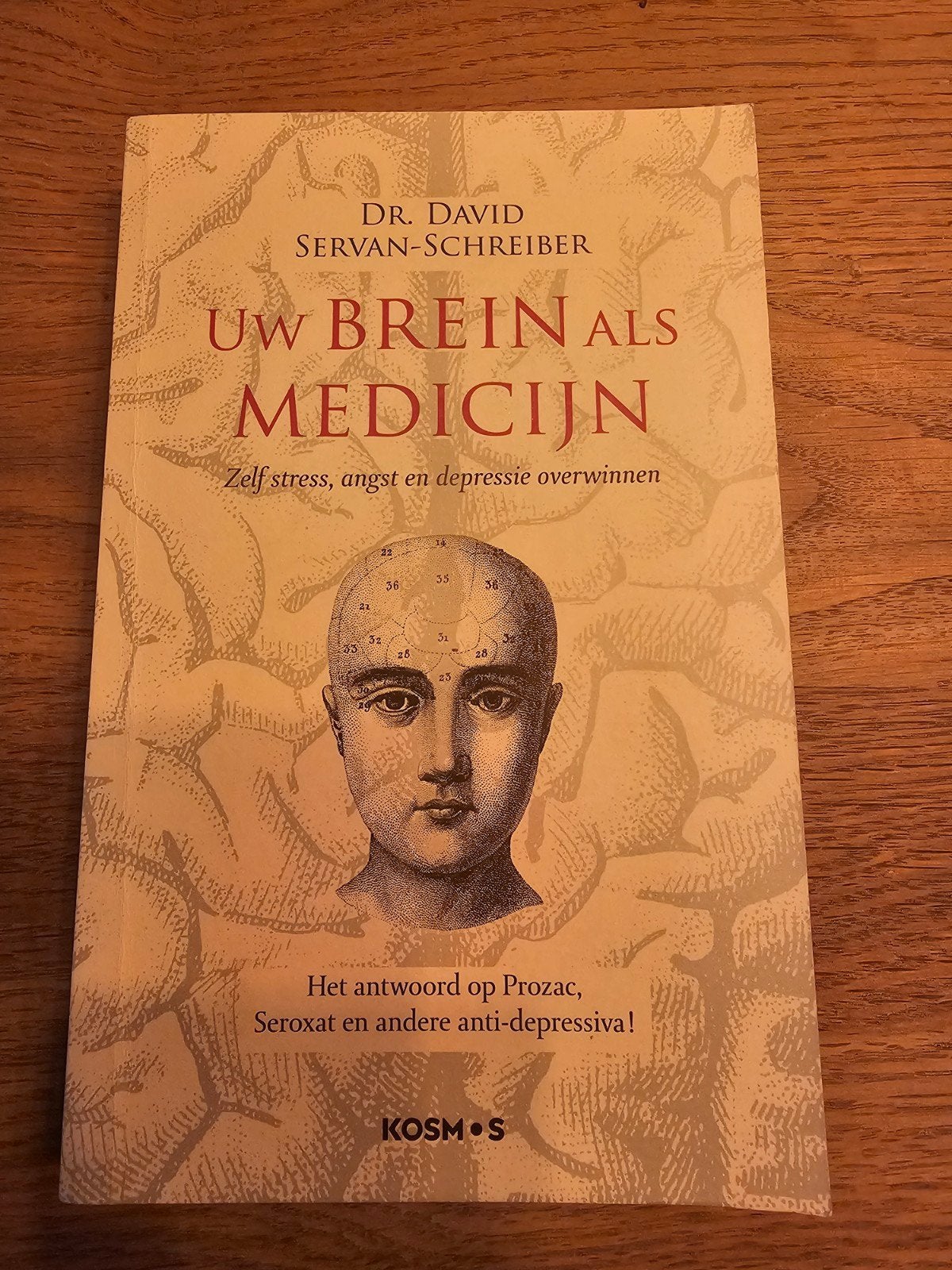 Brein als Medicijn - Stress, angst en depressie overwinnen, Ophalen of Verzenden, Zo goed als nieuw, Gezondheid en Conditie, Dr. David Servan-Schreiber