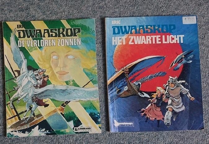 2 stripboeken Dwaaskop, Meerdere stripboeken, Ophalen, Gelezen