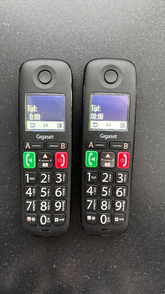 Gigaset E290 Duo handset, Telecommunicatie, Vaste telefoons | Handsets en Draadloos, Ophalen of Verzenden, Zo goed als nieuw, 2 handsets