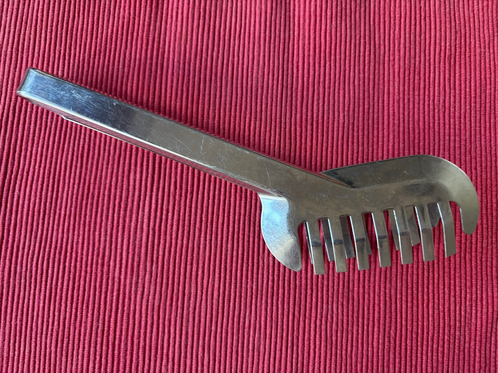 WMF Cromargan Pastatang - Spaghettitang - Pastalepel, Zilver, Ophalen of Verzenden, Metaal, Overige merken