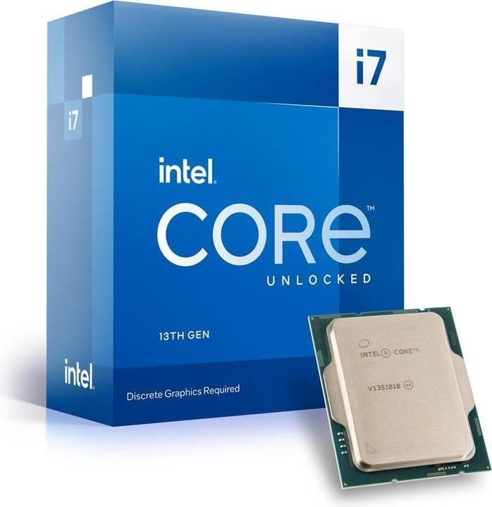 Intel Core i7-13700KF Boxed, Computers en Software, Processors, Ophalen, Socket 1700, Zo goed als nieuw, 16-core