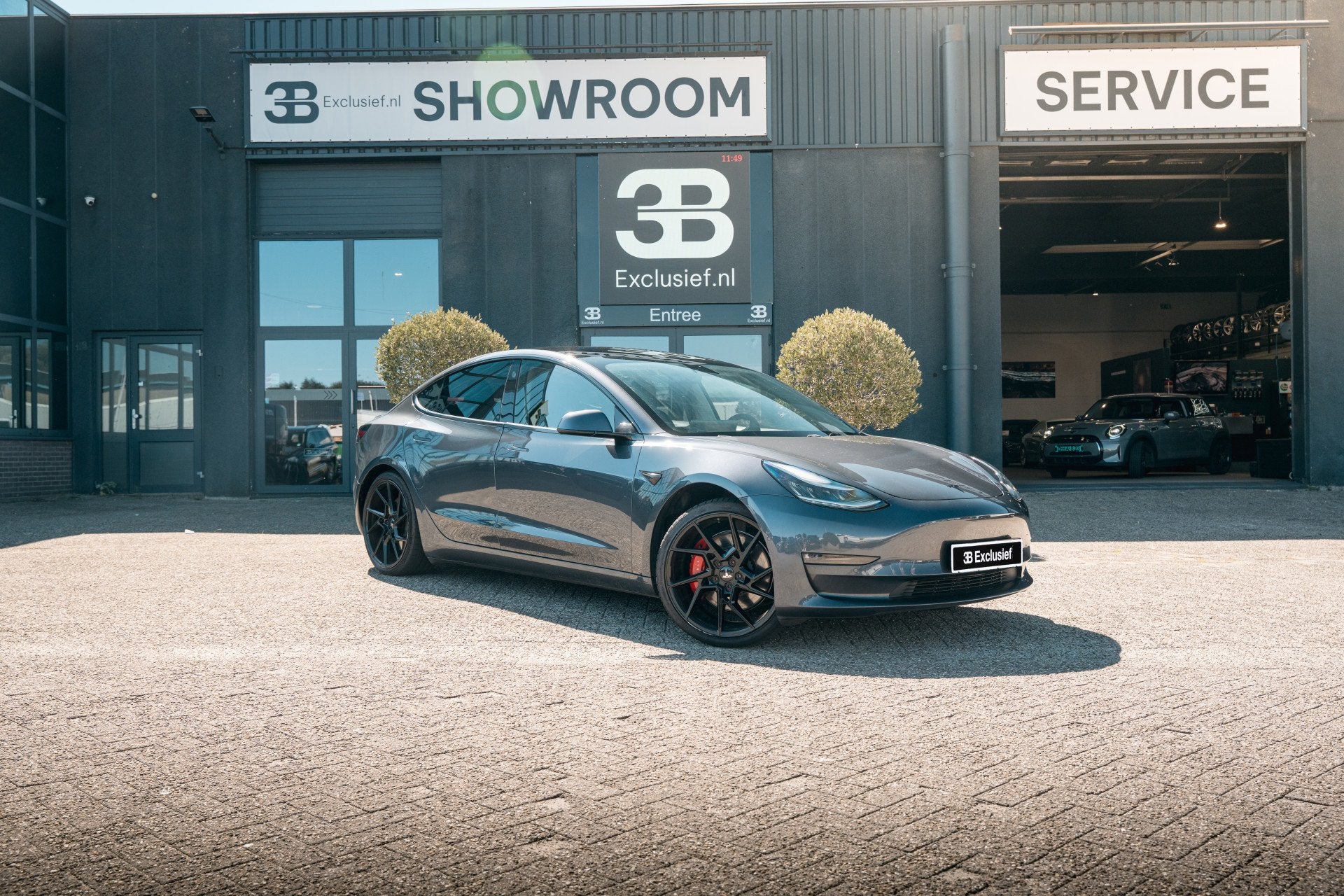 Tesla Model 3 Performance AWD 75 kWh | Autopilot | Sefl driv, Met garantie (alle), Stoelverwarming, Leder, 211 pk