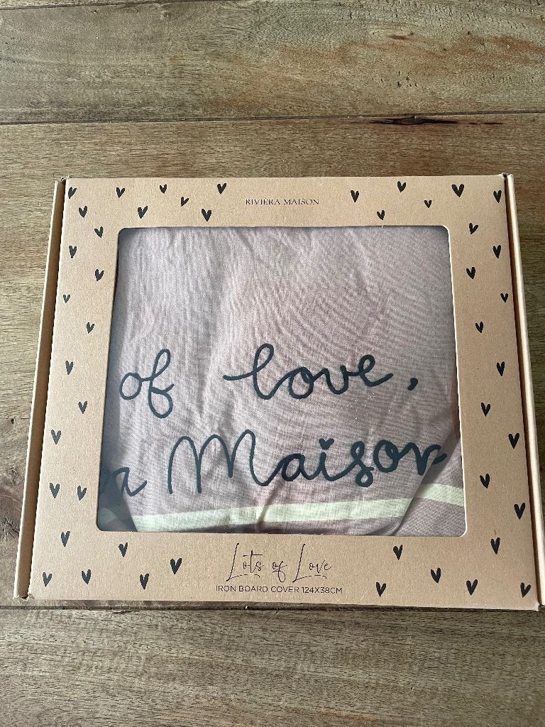 Rivièra maison strijkplank hoes, Huis en Inrichting, Woonaccessoires | Overige, Overige materialen, Nieuw, Roze, Ophalen of Verzenden