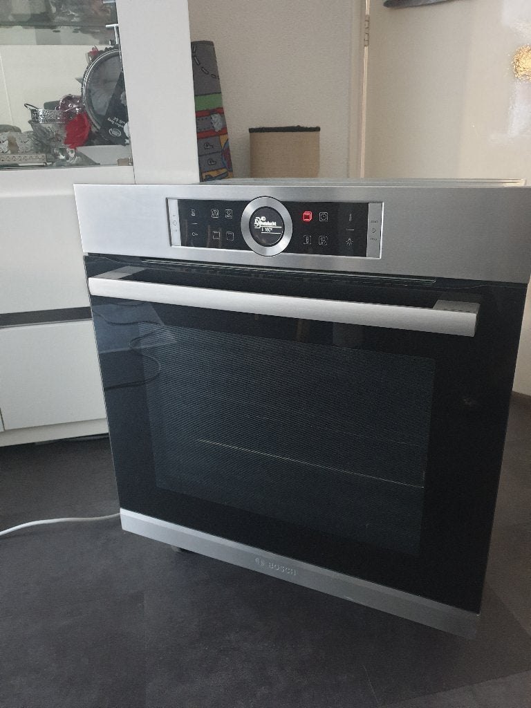 Bosch inbouw oven 60 cm met 4D hete lucht, Ophalen, Gebruikt, Hete lucht, Bosch