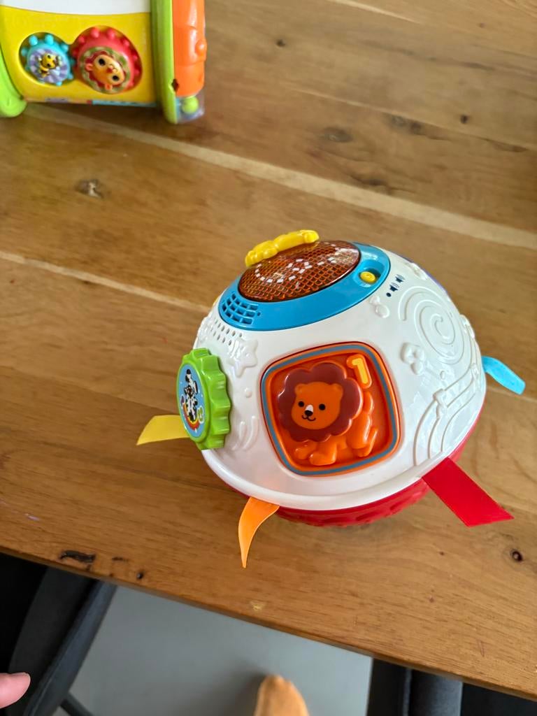 VTech Dierenpret Bal - Interactief Speelgoed voor Baby's, Ophalen of Verzenden, Gebruikt, 6 maanden tot 2 jaar