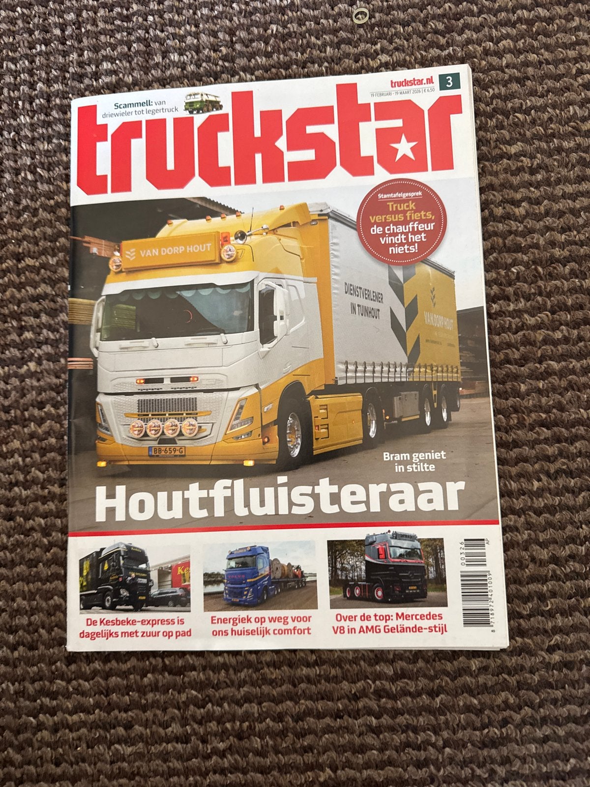 Truckstar Magazine - Editie 3 (Maart 2024), Ophalen of Verzenden, Zo goed als nieuw, Overige typen