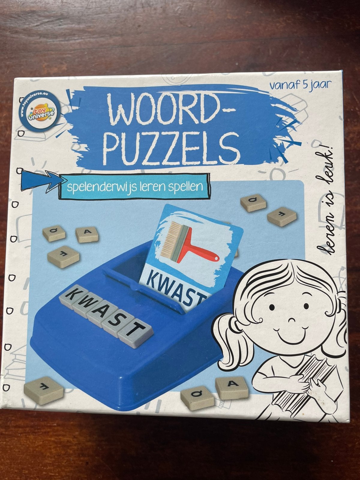 Woord puzzels leren spellen, Ophalen of Verzenden, Zo goed als nieuw