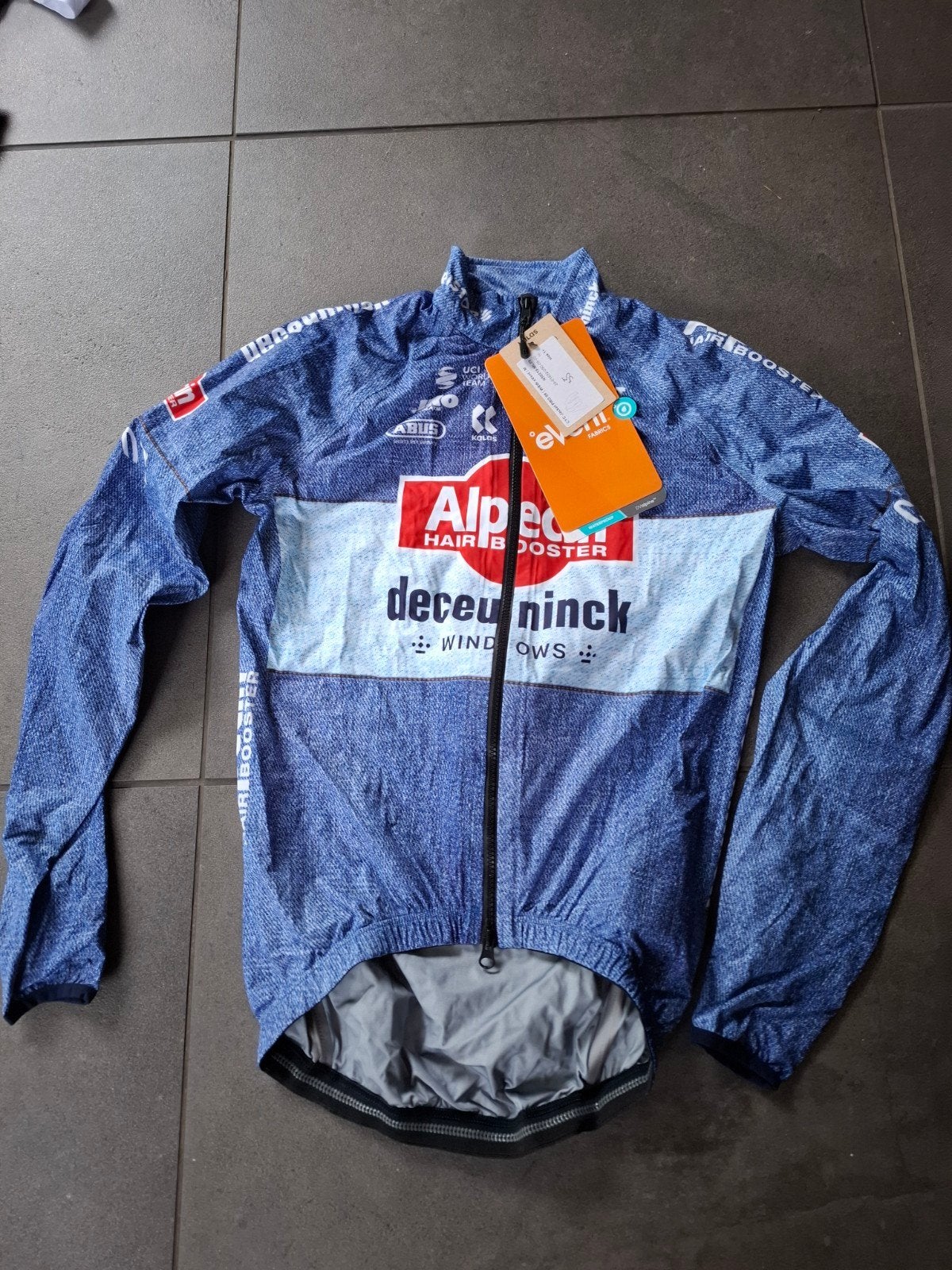 Alpecin deceuninck regenjack nieuw maat xs plus heren, XS, Heren, Nieuw, Ophalen of Verzenden