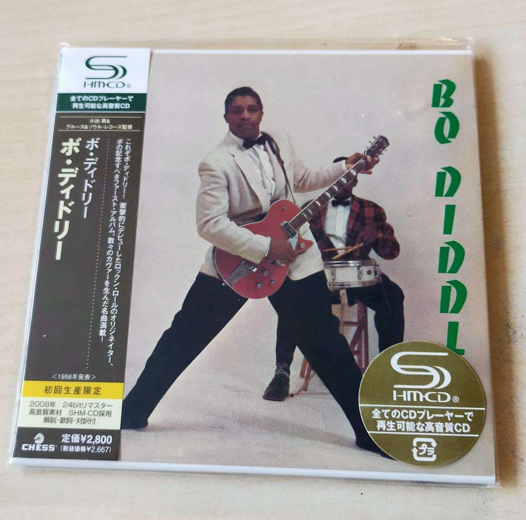 Bo Diddley CD 1958/2008 Japan OBI SHM-CD, Cd's en Dvd's, Cd's | Rock, Zo goed als nieuw, Rock-'n-Roll, Ophalen of Verzenden