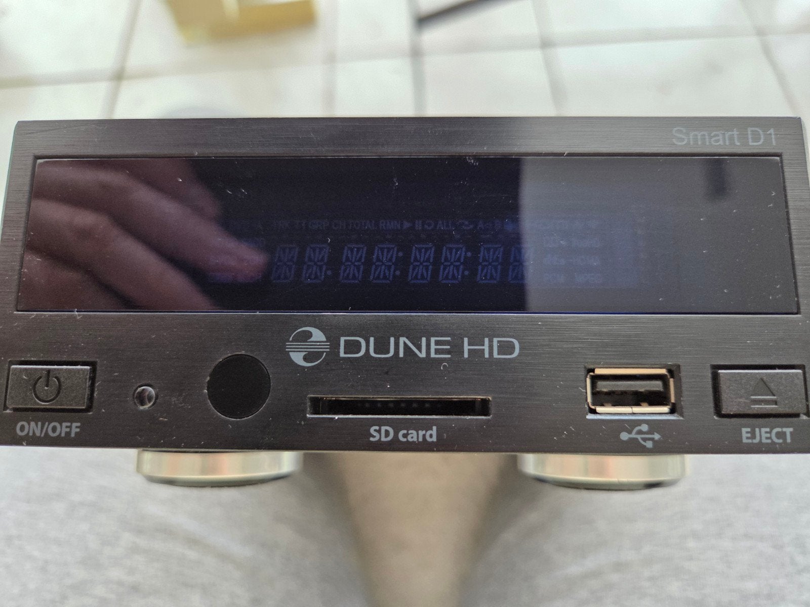 Mediaplayer Dune HD, Ophalen, Gebruikt