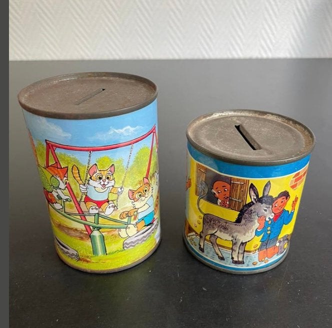 Leuke oude spaarpotjes, Ophalen, Zo goed als nieuw, Koek(jes)
