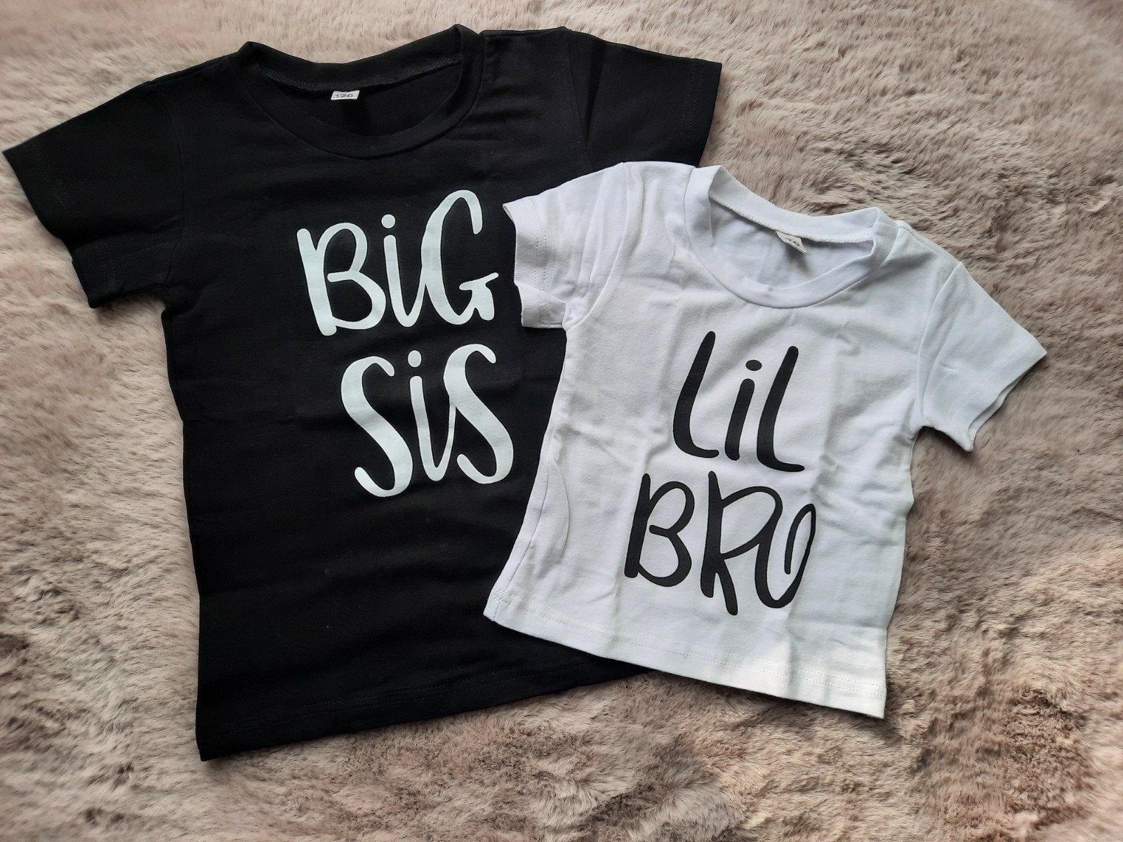 Verschillende kinder t-shirts met test grote broer of zus, Ophalen of Verzenden, Jongen of Meisje