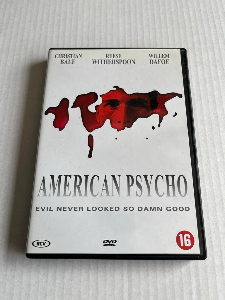 American Psycho DVD - Christian Bale, Vanaf 16 jaar, Ophalen of Verzenden, Gebruikt, Actiethriller
