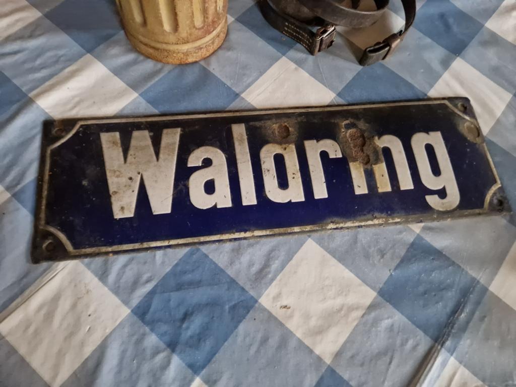 Ww2 orgineel Emaile bord, Verzamelen, Militaria | Tweede Wereldoorlog, Ophalen of Verzenden, Duitsland
