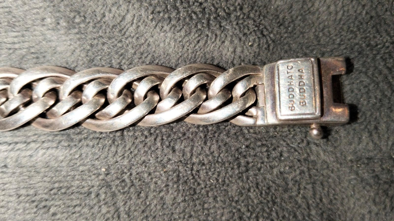Buddha to Buddha armband Nathalie, Sieraden, Tassen en Uiterlijk, Armbanden, Gebruikt, Ophalen of Verzenden, ., Zilver