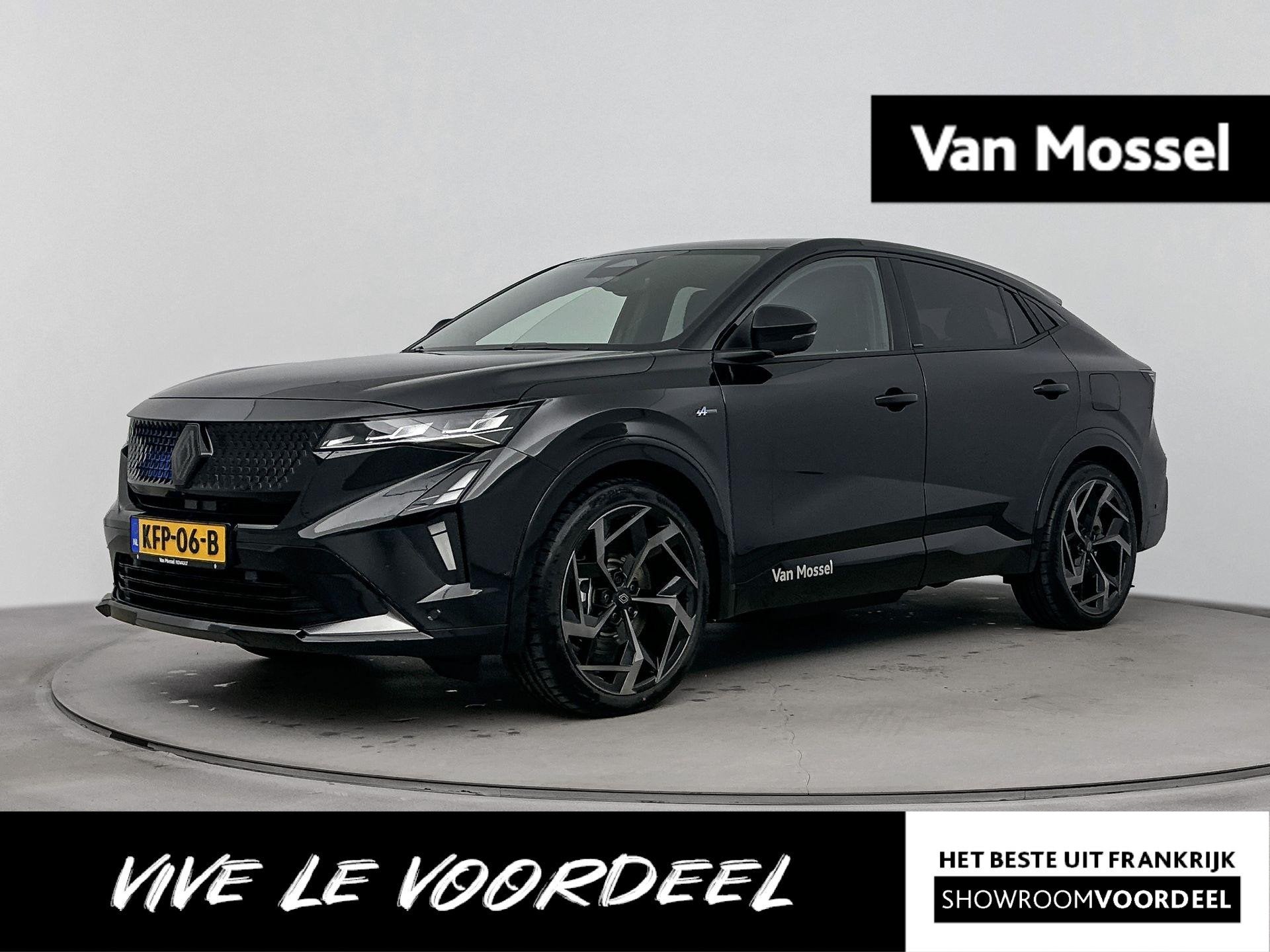 Renault Rafale 1.2 E-Tech 4x4 plug-in hybrid 300Pk atelier A, Auto's, Renault, Dealer onderhouden, 1199 cc, Zwart, Bedrijf