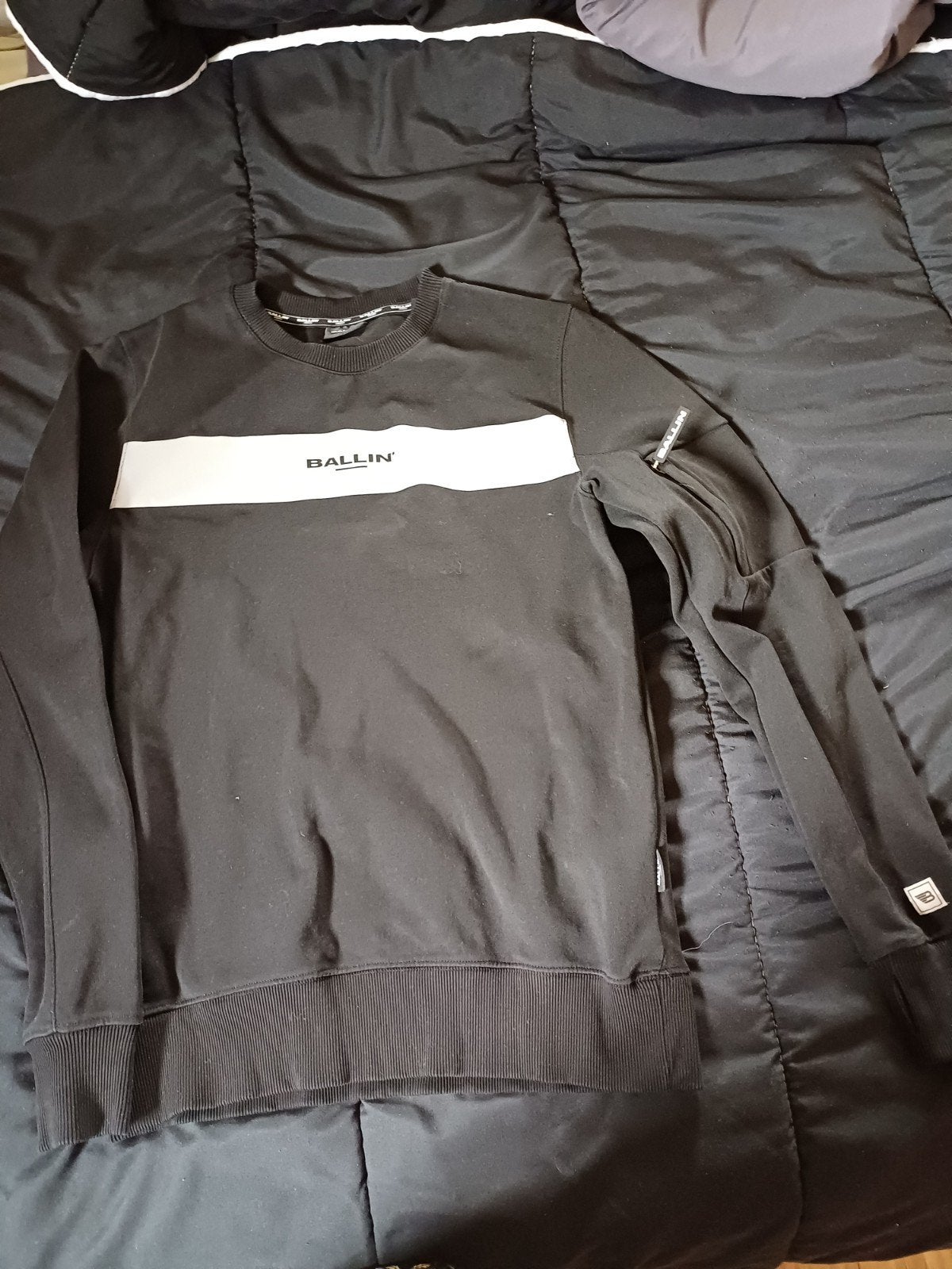 Ballin' Amsterdam sweater maat S, Zwart, Ballin' Amsterdam, Ophalen of Verzenden, Gedragen