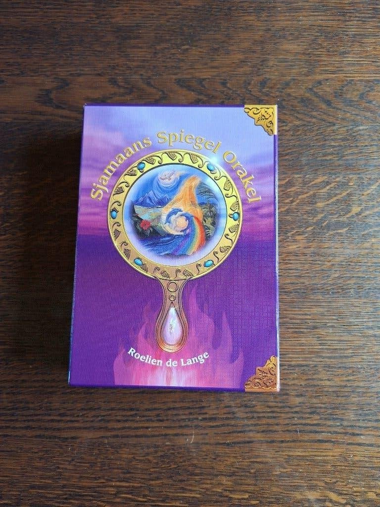 Sjamaanse Spiegel Orakel Roelien de Lange, Ophalen of Verzenden, Zo goed als nieuw, Tarot of Kaarten leggen, Overige typen