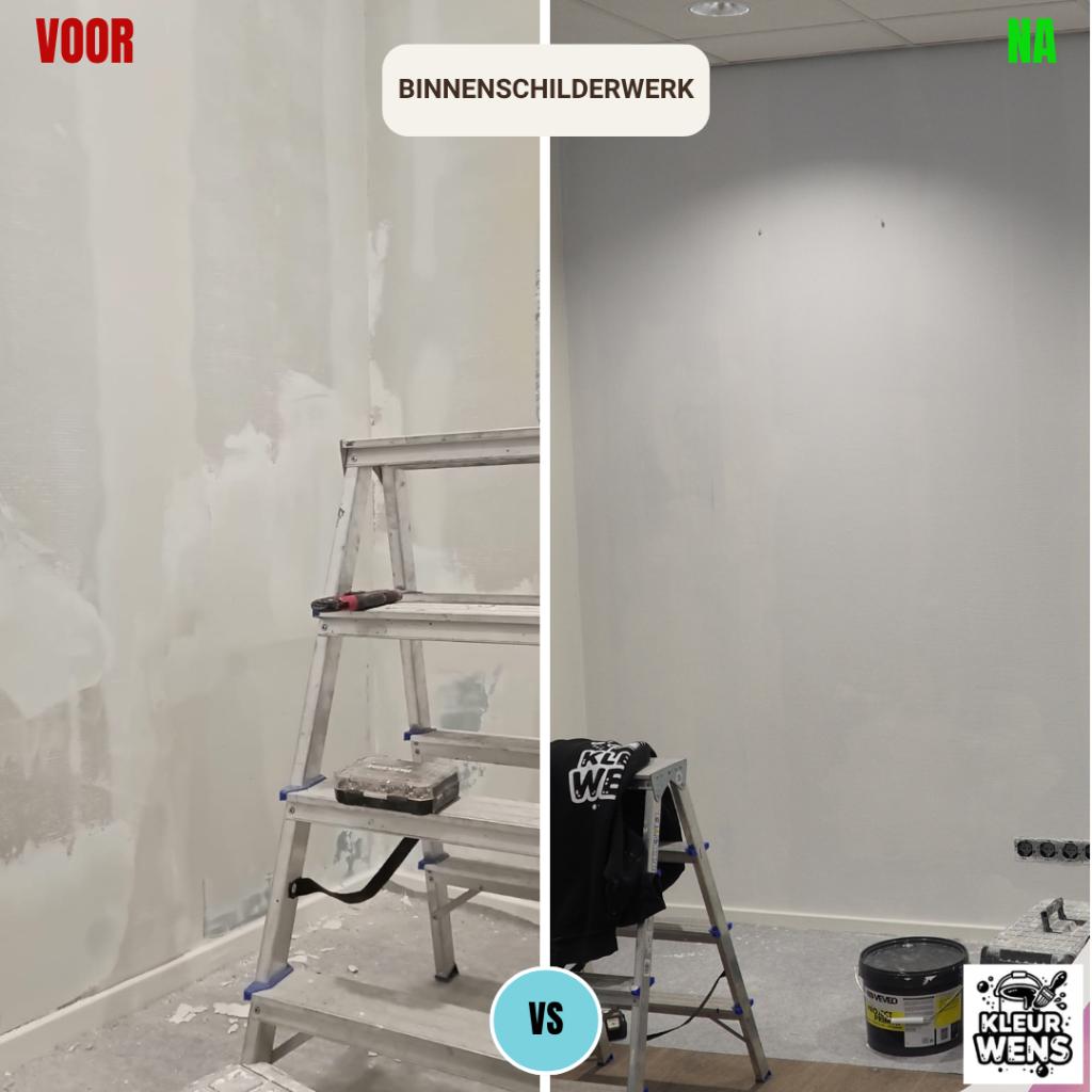 Ben je bij schilderwerken bang voor extra kosten, half werk?, Diensten en Vakmensen, Schilders en Behangers, Garantie, Behangen