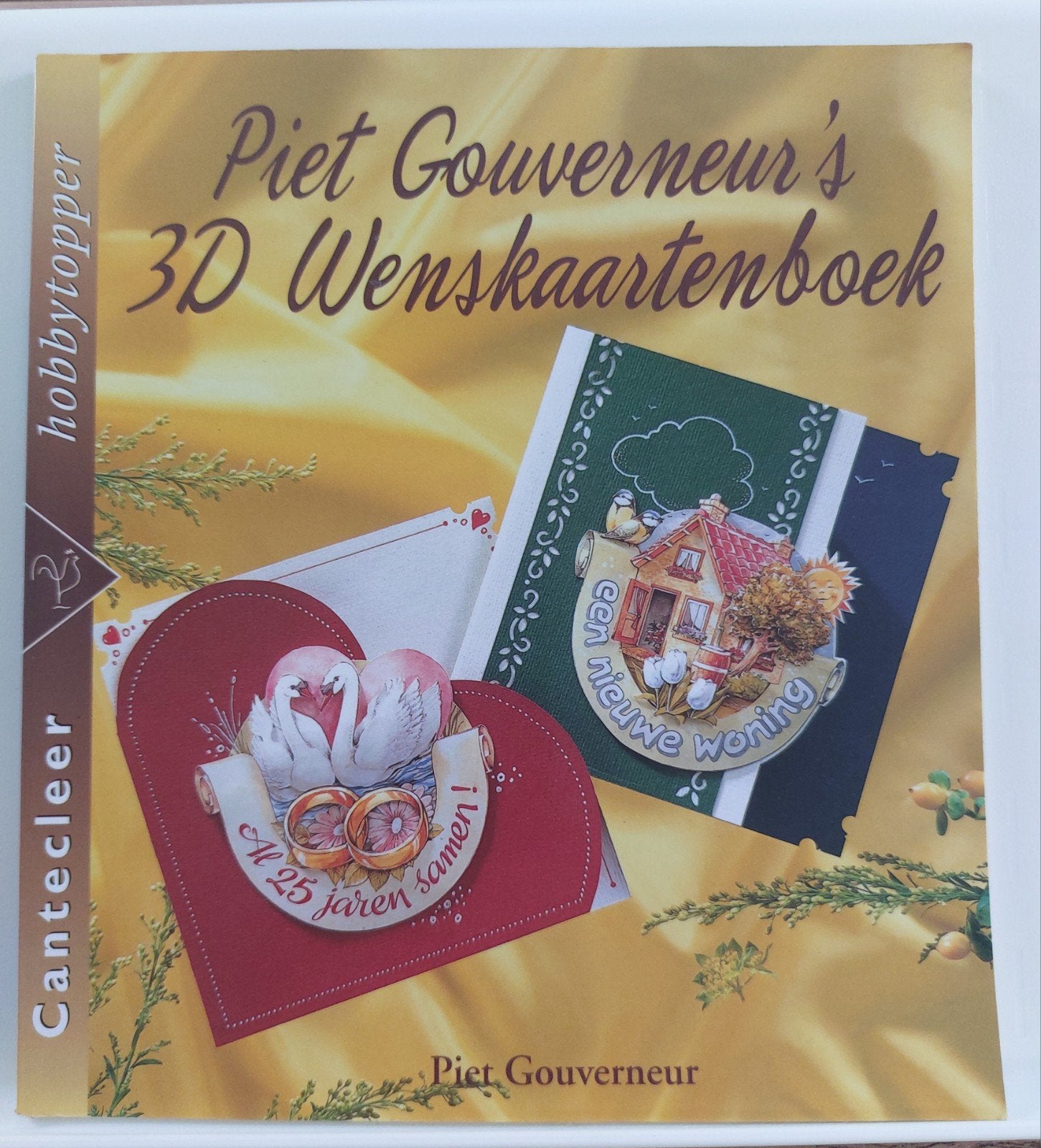 Piet Gouverneur's 3D Wenskaartenboek - Hobbytopper, Ophalen, Zo goed als nieuw, Scrapbooking en Knutselen, Piet Gouverneur