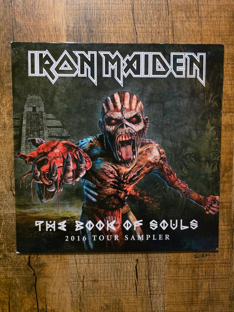 Iron Maiden - Book of Souls 2016 Tour Sampler LP, Cd's en Dvd's, Vinyl | Hardrock en Metal, Ophalen of Verzenden, Zo goed als nieuw