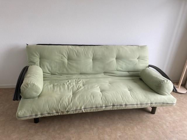 slaapbank, Ophalen, Gebruikt, Tweepersoons, 120 cm