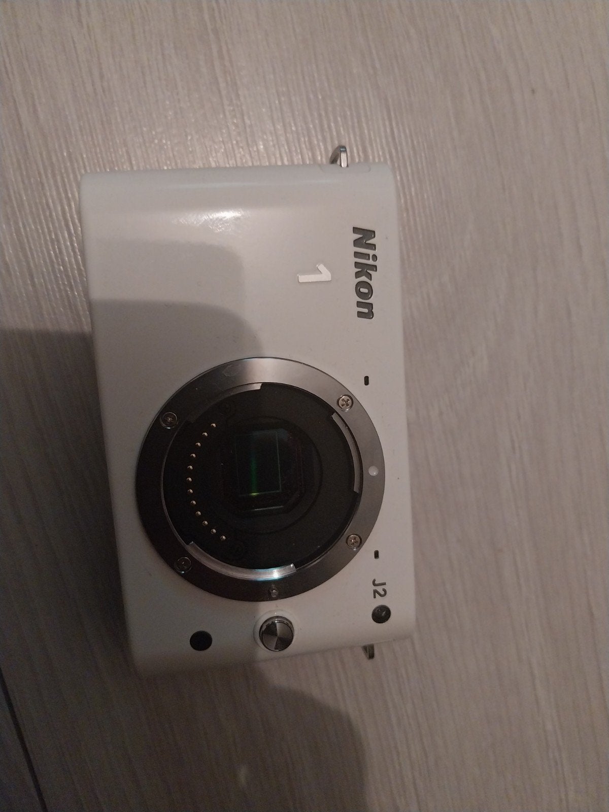 Nikon 1 J2 Systeemcamera Wit - Compact en Stijlvol, Gebruikt, Ophalen of Verzenden, Nikon, Systeemcamera