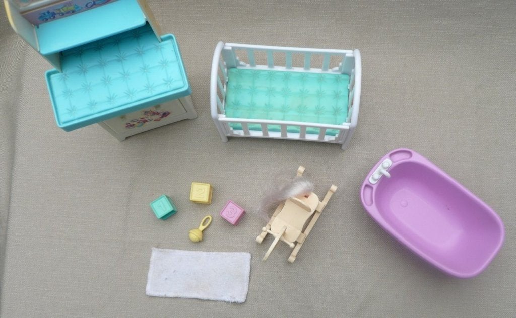 Barbie Baby Shelly My own Nursery (ca. 1997), Ophalen of Verzenden, Gebruikt, Pop