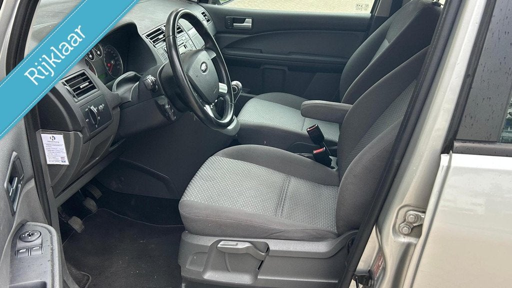 Ford Focus C-Max 1.8/Airco/CruiseContr/125PK/Trekhaak/Nw Apk, Voorwielaandrijving, Gebruikt, 4 cilinders, Bluetooth