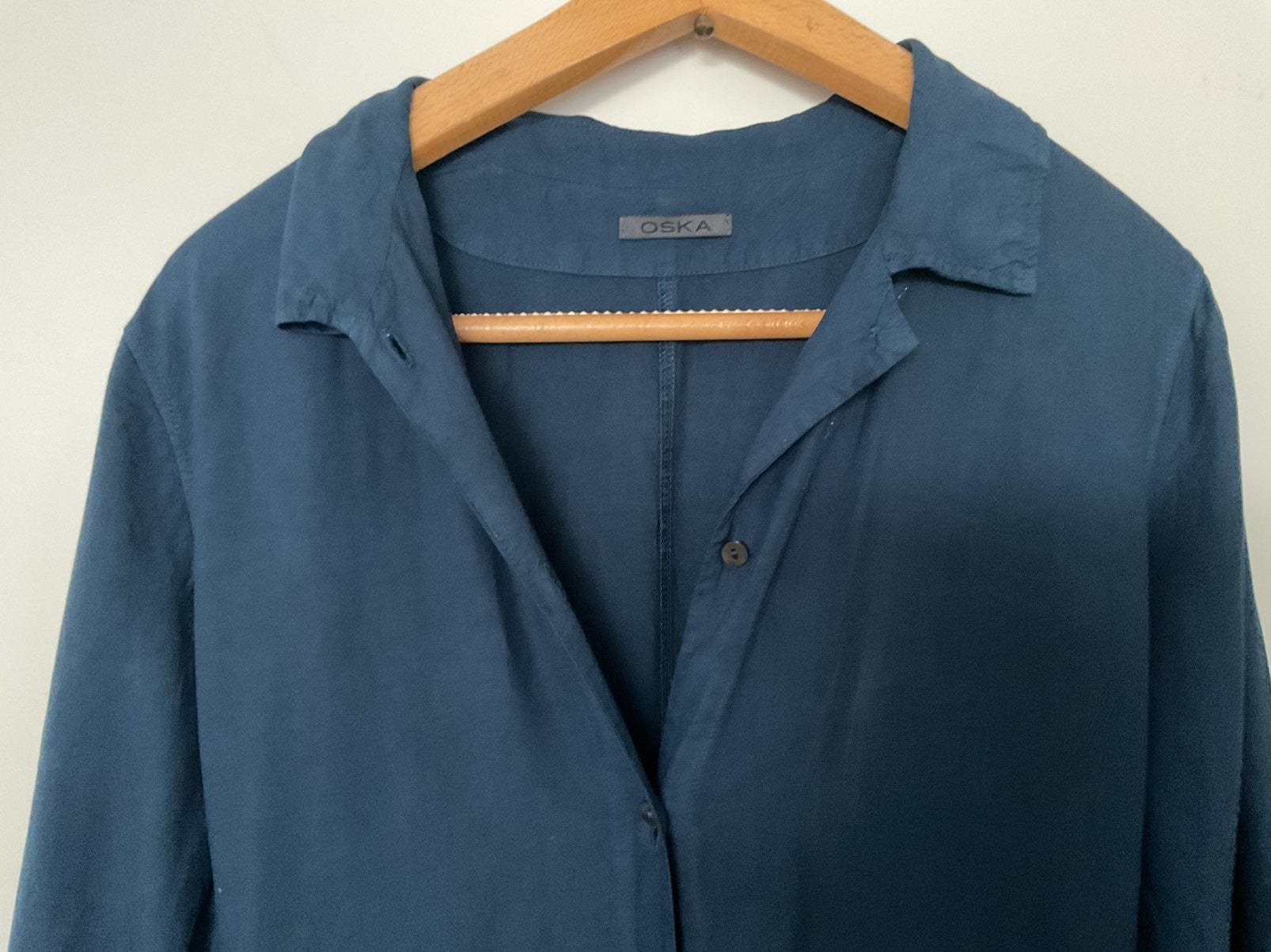 Jumpsuit Oska maat 3 Blauw, Ophalen of Verzenden, Zo goed als nieuw, Maat 46/48 (XL) of groter, Blauw