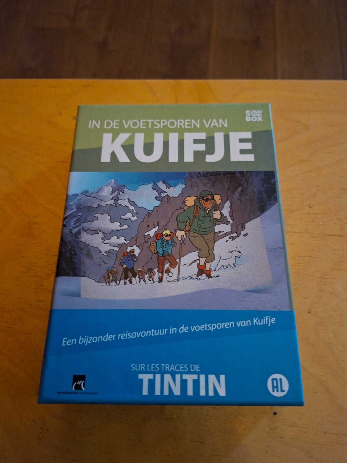 In de Sporen van Kuifje - 5 DVD Boxset, Ophalen of Verzenden