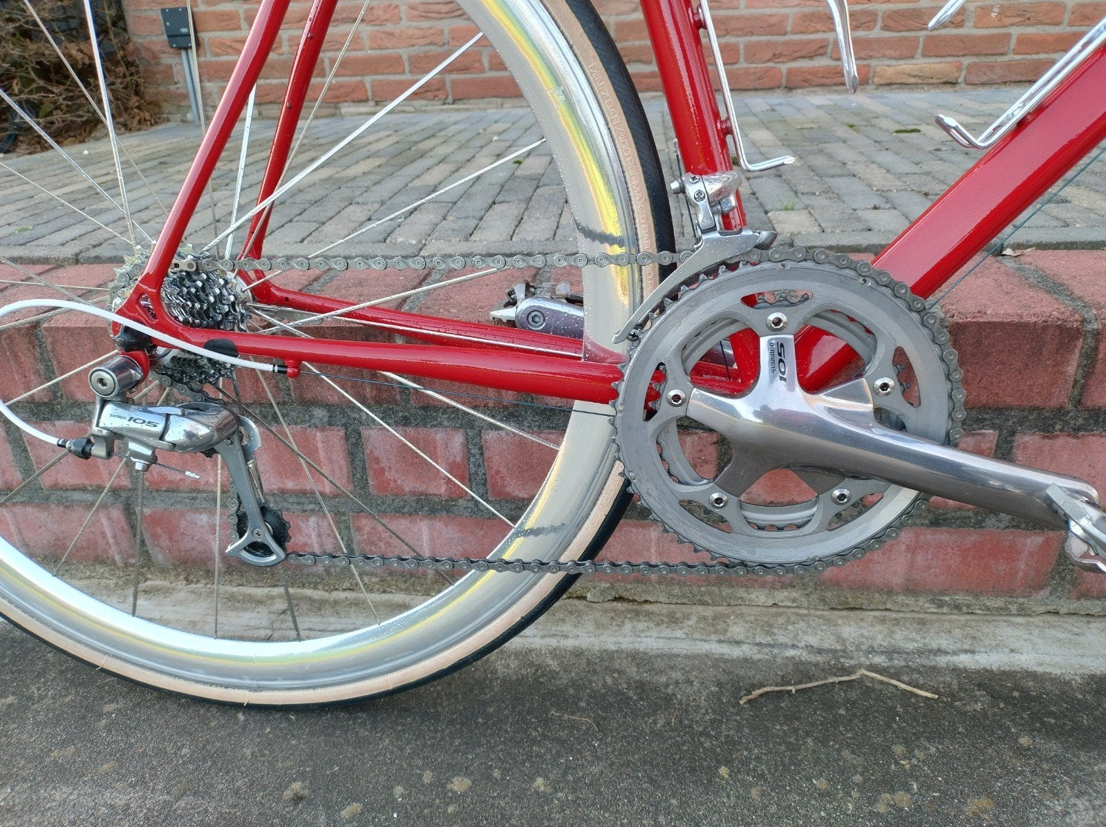 Batavus C'light racefiets - Zo goed als nieuw, Fietsen en Brommers, Fietsen | Racefietsen, Ophalen, 28 inch, Staal, Batavus