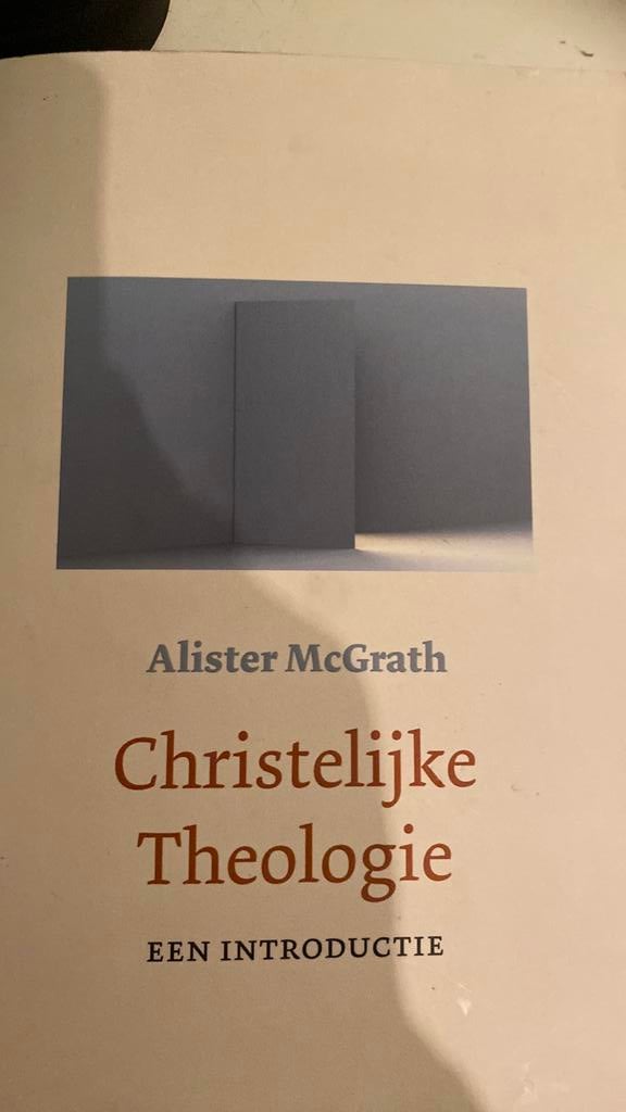 Alister McGrath - Christelijke theologie, Ophalen of Verzenden, Zo goed als nieuw, Alister McGrath