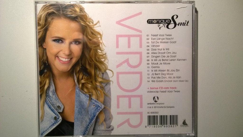 Monique Smit - Verder, Ophalen of Verzenden, Zo goed als nieuw, Pop, Album