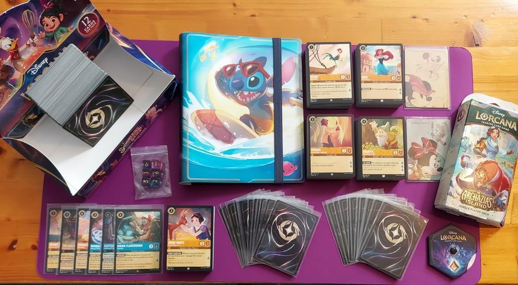 Disney Lorcana Collectie., Ophalen of Verzenden, Nieuw, Overige typen, Foil
