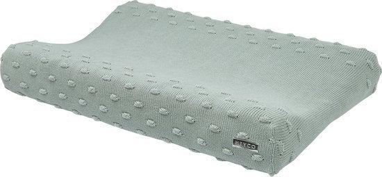 Meyco Baby Knots aankleedkussenhoes green 50x70cm NIEUW !!, Overige merken, Nieuw, Ophalen of Verzenden, .