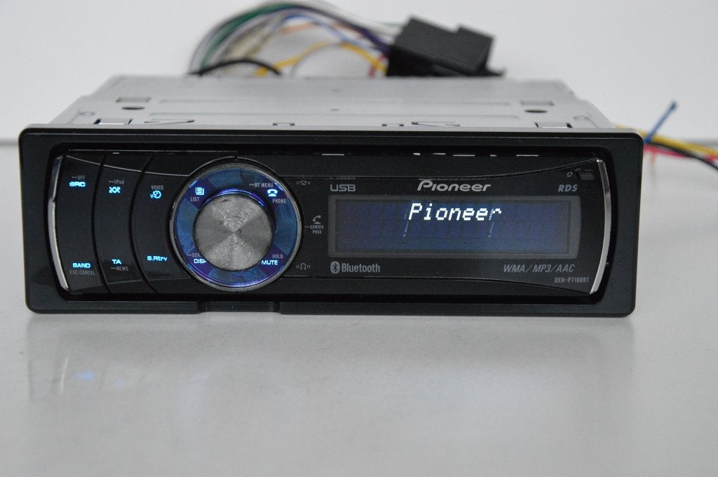 PIONEER  DEH-P7100BT  MP3  AUX  USB  BLUETOOTH, Ophalen of Verzenden, Zo goed als nieuw