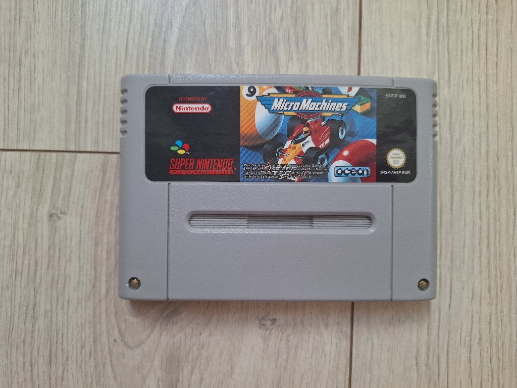 Micro Machines voor de Super Nintendo (SNES), Spelcomputers en Games, Racen en Vliegen, 2 spelers, Eén computer, Ophalen of Verzenden