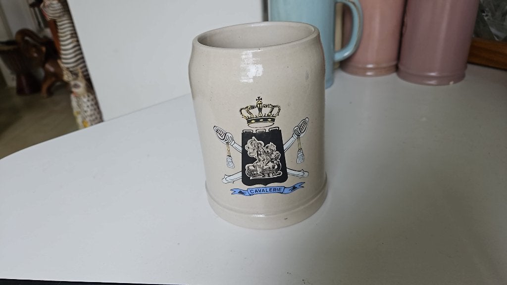 Duitse bierpul "Cavalerie", Verzamelen, Ophalen of Verzenden, Zo goed als nieuw, Pul(len), Overige merken