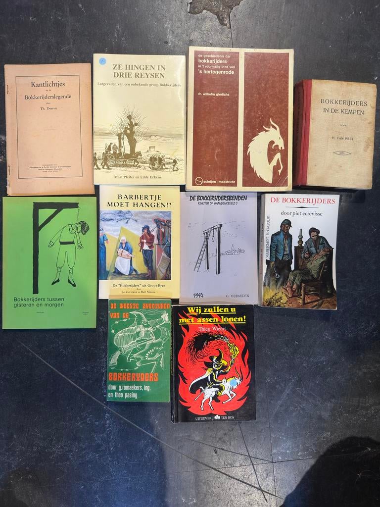 Bokkerijders boeken, 10 stuks, Ophalen, Gelezen, Nederland