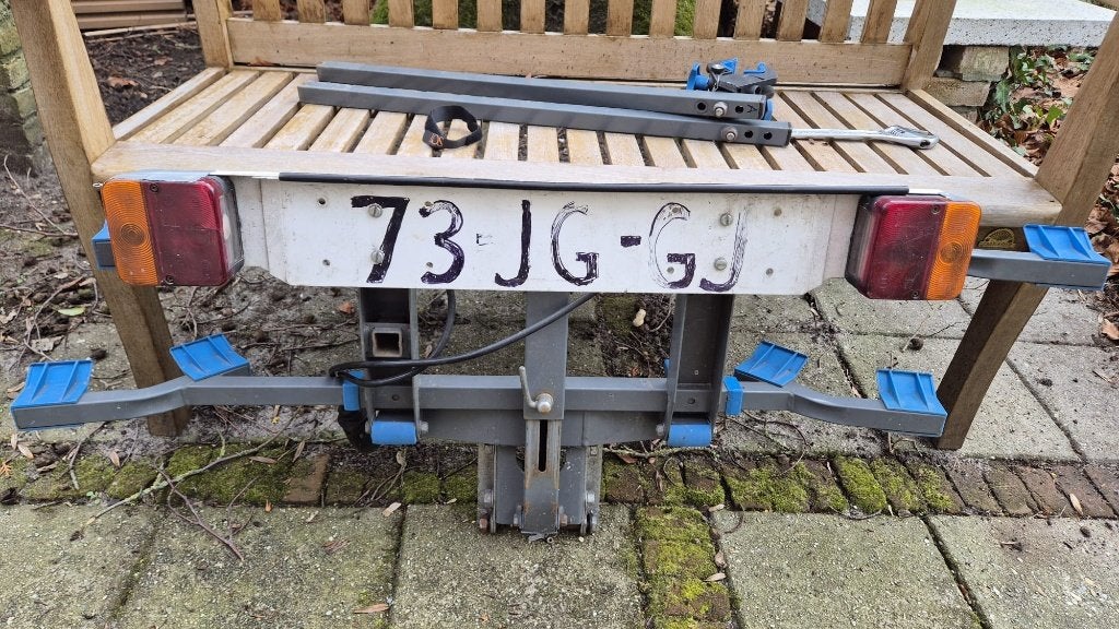 Gazelle fietsendrager, Ophalen, Gebruikt, Elektrische fiets, 2 fietsen