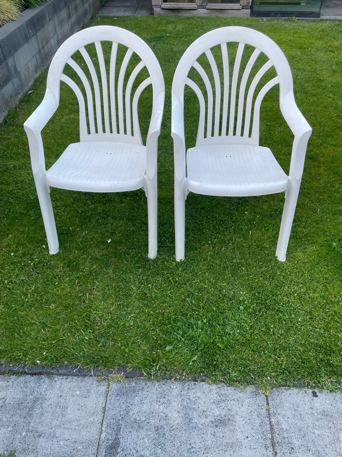 Hartman Windsor Club Tuinstoelen - Stapelbaar, Tuin en Terras, Tuinstoelen, Ophalen, Gebruikt, Kunststof, Stapelbaar