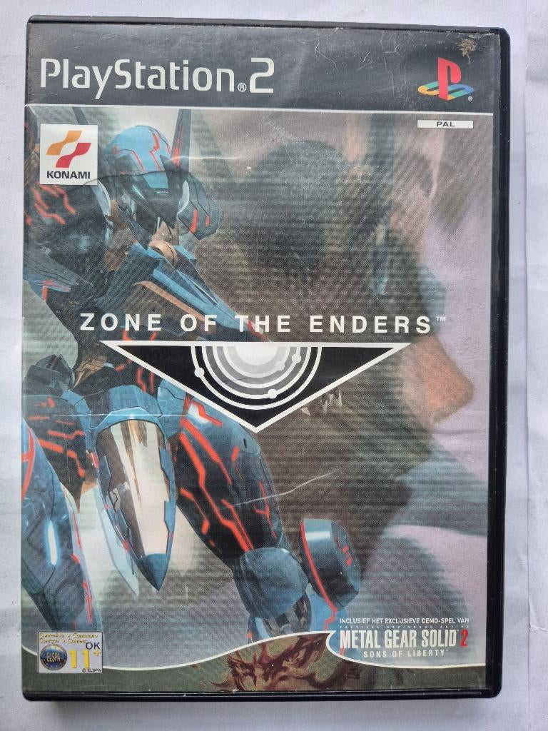 ZONE of the ENDERS, Spelcomputers en Games, Games | Sony PlayStation 2, Gebruikt, 1 speler, Racen en Vliegen, Ophalen of Verzenden