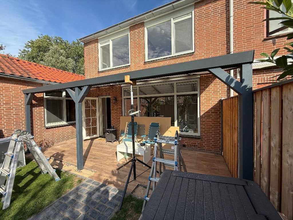 Gebruikt Aluminium Veranda Verasol Profiline, Tuin en Terras, Ophalen of Verzenden, Gebruikt, Veranda