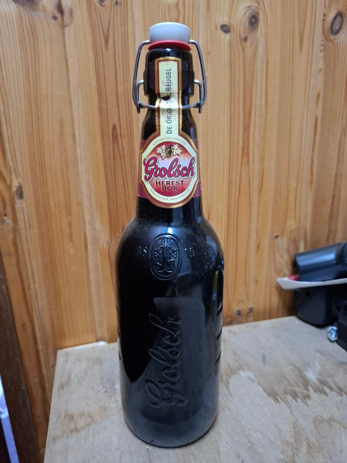 Grolsch grote beugelflessen, Ophalen of Verzenden, Zo goed als nieuw, Grolsch