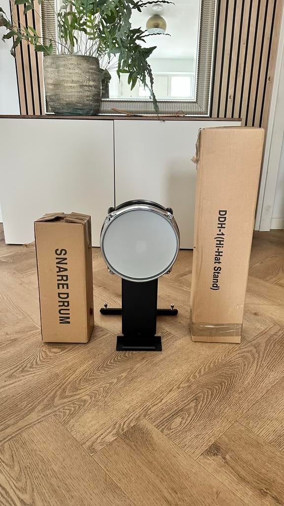 Millenium E-drum (nieuw) toebehoren: Snare, Hihat, Kick, Ophalen of Verzenden, Zo goed als nieuw, Drums of Percussie